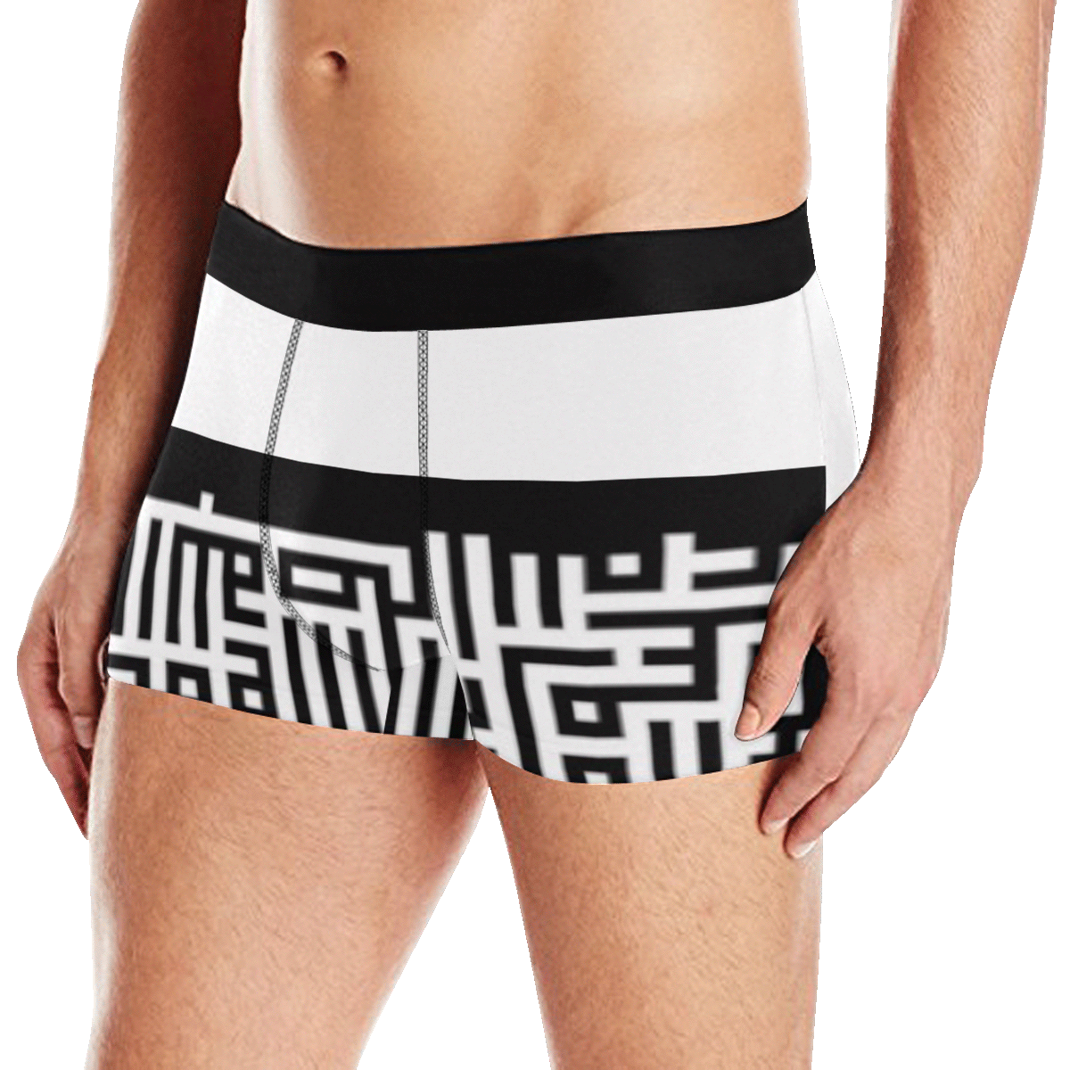 MXV-1 Zenith London Azu Blanco Men's Underwear