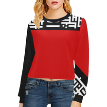 Load image into Gallery viewer, MXV-1 Zenith London Belle Crop Sweatshirt
