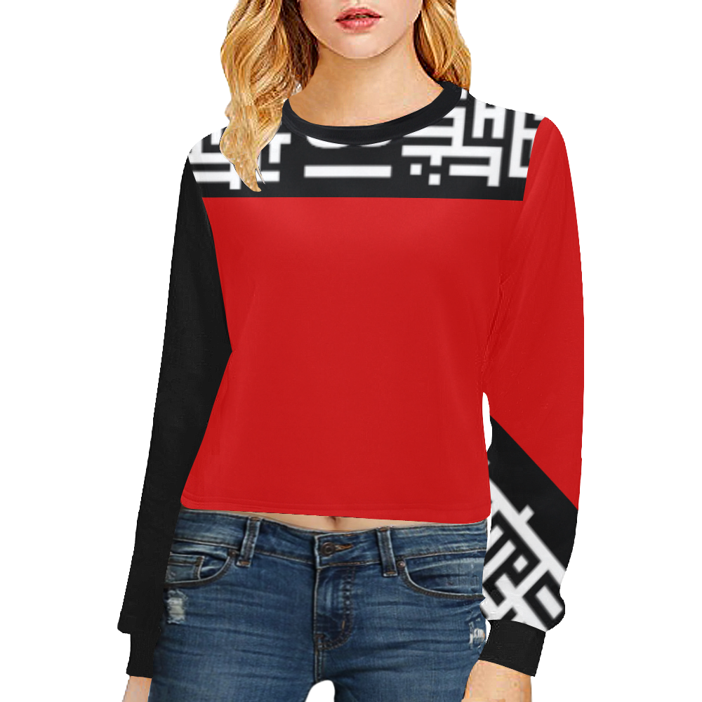 MXV-1 Zenith London Belle Crop Sweatshirt