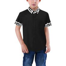 Load image into Gallery viewer, MXV-1 Zenith London Kid&#39;s Short Sleeve Button-Up Shirt
