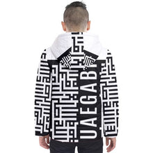 Load image into Gallery viewer, Musa Muaegabi Apex Zenith London Men&#39;s Hooded Bubble Jacket
