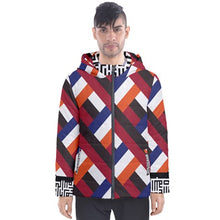 Load image into Gallery viewer, Musa Muaegabi Rizzo Men&#39;s Hooded Bubble Jacket
