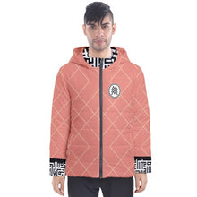 Load image into Gallery viewer, Musa Muaegabi Peachtree Men&#39;s Hooded Bubble Jacket
