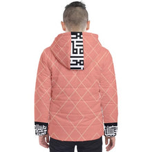 Load image into Gallery viewer, Musa Muaegabi Peachtree Men&#39;s Hooded Bubble Jacket
