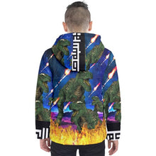 Load image into Gallery viewer, Musa Muaegabi APEX Predator Hooded Bubble Jacket
