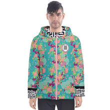 Load image into Gallery viewer, Musa Muaegabi Pastelle Men&#39;s Hooded Bubble Jacket
