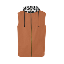 Load image into Gallery viewer, MXV-1 Zenith London Zip Up Sleeveless Hoodie
