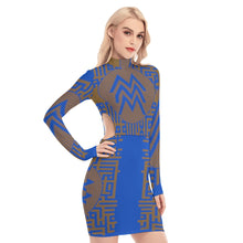 Load image into Gallery viewer, MXV-I Zenith London Azul Women&#39;s Dress
