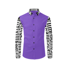 Load image into Gallery viewer, MXV-1 Zenith London Men&#39;s Long Sleeve Button-Up Shirt
