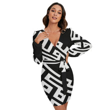 Load image into Gallery viewer, MXV-1 Zenith London Women&#39;s Long Sleeve Dress
