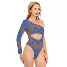 Load image into Gallery viewer, MXV-I Zenith London Azul Women&#39;s One Sleeved Bodysuit
