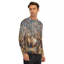 Load image into Gallery viewer, All-Over Print Men&#39;s Long Sleeve Tight surf clothing
