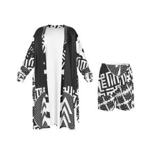 Load image into Gallery viewer, MXV-1 Zenith London Snow Long Kimono Pajamas Suit
