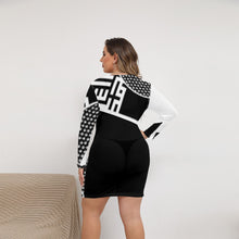 Load image into Gallery viewer, MXV-1 Zenith London Women&#39;s Mesh Dress (Plus Size)
