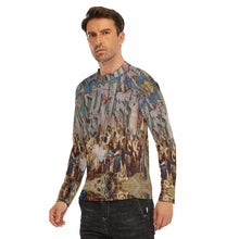 Load image into Gallery viewer, All-Over Print Men&#39;s Long Sleeve Tight surf clothing
