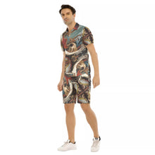 Load image into Gallery viewer, All-Over Print Men&#39;s Short Sleeve Shirt Set
