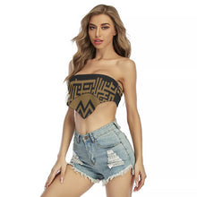 Load image into Gallery viewer, MXV-I Zenith Gold Women&#39;s Triangle Tube Top
