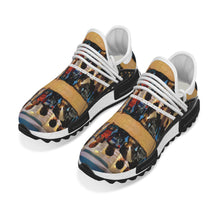 Load image into Gallery viewer, All-Over Print Men&#39;s Mesh Sneakers
