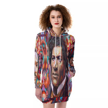 Load image into Gallery viewer, AMG-II SPOKEN WORDS Plush Hoodie Dress
