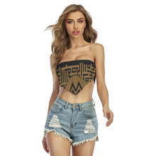 Load image into Gallery viewer, MXV-I Zenith Gold Women&#39;s Triangle Tube Top
