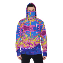 Load image into Gallery viewer, All-Over Print Men&#39;s Pullover Hoodie With Mask
