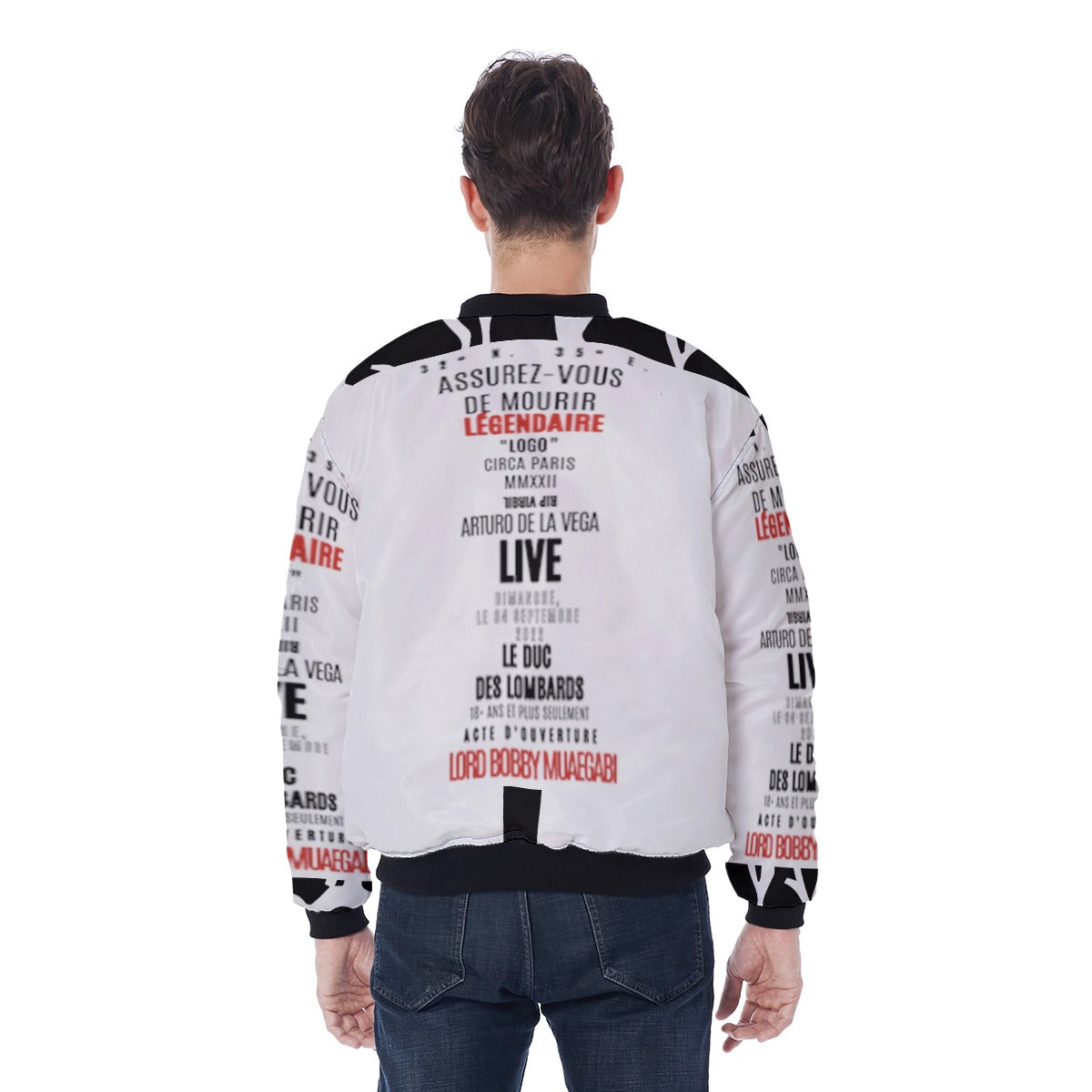 All-Over Print Men's Bomber Jacket