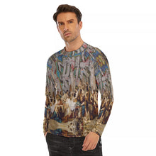 Load image into Gallery viewer, All-Over Print Men&#39;s Long Sleeve Tight surf clothing
