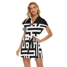 Load image into Gallery viewer, MXV-1 Zenith London Women&#39;s Casual Dress With Belt
