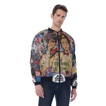 Load image into Gallery viewer, All-Over Print Men&#39;s Bomber Jacket
