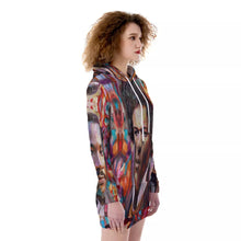 Load image into Gallery viewer, AMG-II SPOKEN WORDS Plush Hoodie Dress
