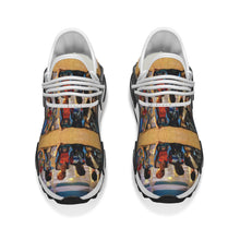 Load image into Gallery viewer, All-Over Print Men&#39;s Mesh Sneakers
