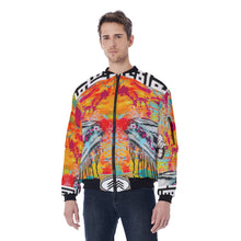 Load image into Gallery viewer, All-Over Print Men&#39;s Bomber Jacket
