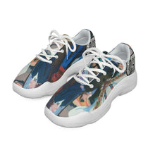 Load image into Gallery viewer, All-Over Print Man&#39;s Thick Bottom Sports Shoes
