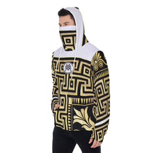 Load image into Gallery viewer, All-Over Print Men&#39;s Heavy Fleece Hoodie With Mask
