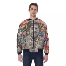 Load image into Gallery viewer, All-Over Print Men&#39;s Bomber Jacket
