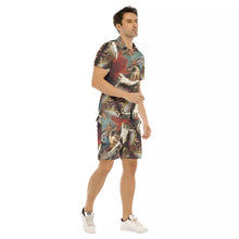 Load image into Gallery viewer, All-Over Print Men&#39;s Short Sleeve Shirt Set
