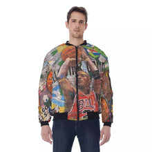 Load image into Gallery viewer, All-Over Print Men&#39;s Bomber Jacket
