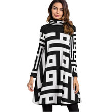 Load image into Gallery viewer, MXV-1 Zenith London Women&#39;s High Neck Dress
