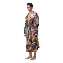 Load image into Gallery viewer, All-Over Print Men&#39;s Heavy Fleece Robe
