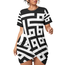 Load image into Gallery viewer, MXV-1 Zenith London Women’s Stacked Hem Dress
