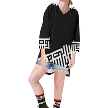 Load image into Gallery viewer, MXV-1 Zenith London Women&#39;s Tunic Hoodie
