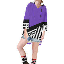 Load image into Gallery viewer, MXV-1 Zenith London Women&#39;s Tunic Hoodie
