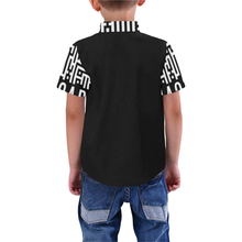 Load image into Gallery viewer, MXV-1 Zenith London Kid&#39;s Short Sleeve Button-Up Shirt
