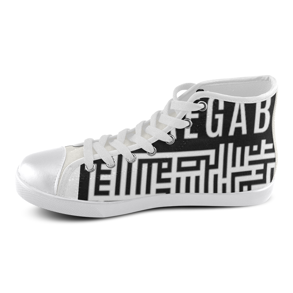 MXV-1 Zenith London Men's High Canvas Sneakers