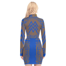 Load image into Gallery viewer, MXV-I Zenith London Azul Women&#39;s Dress
