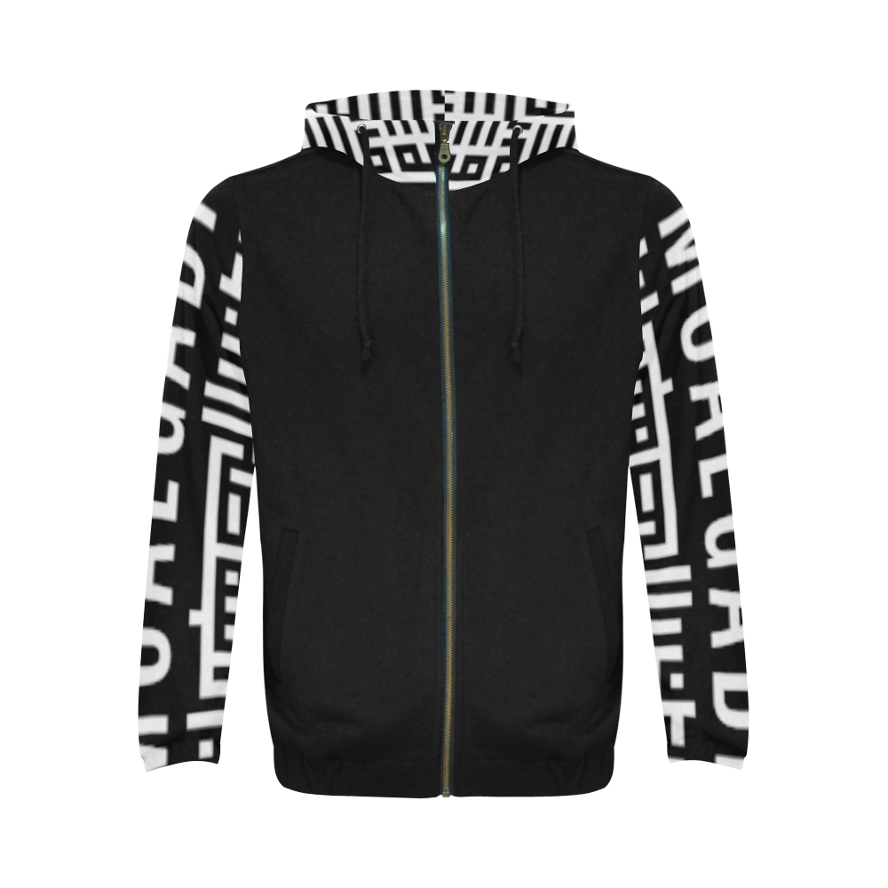 MXV-1 Zenith London Men's Zip Up Hoodie