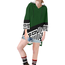 Load image into Gallery viewer, MXV-1 Zenith London Women&#39;s Tunic Hoodie
