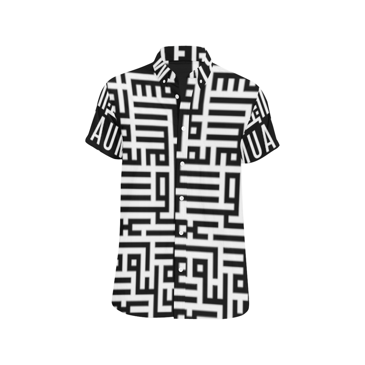 MXV-1 Zenith London Men's Short Sleeve Button-Up Shirt