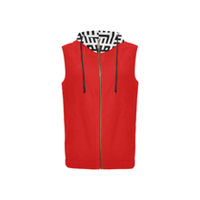 Load image into Gallery viewer, MXV-1 Zenith London Women&#39;s Zip Up Sleeveless Hoodie
