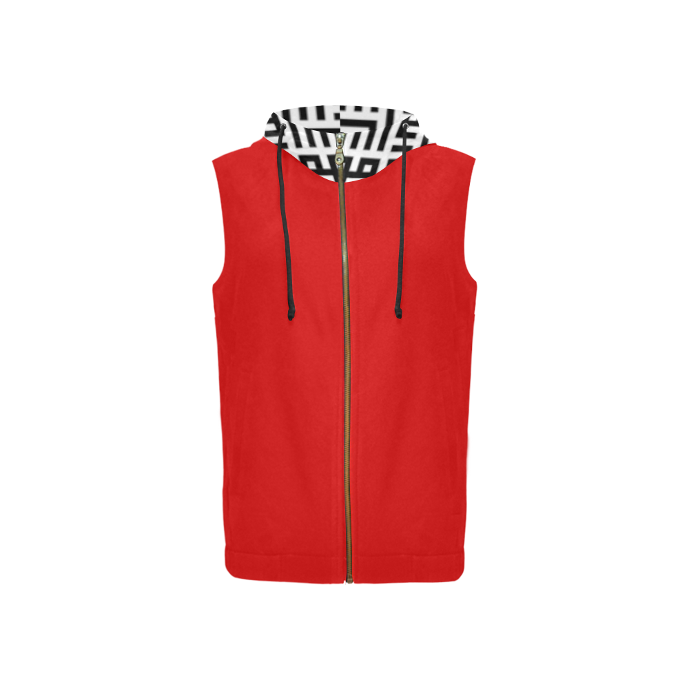 MXV-1 Zenith London Kids Zip Up Sleeveless Hoodie